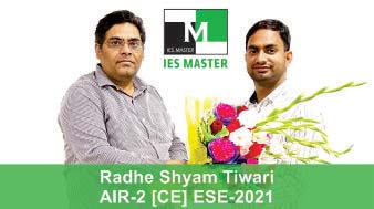 Radhey-Shyam-Tiwari-ESE-2021-Topper-AIR2-CE