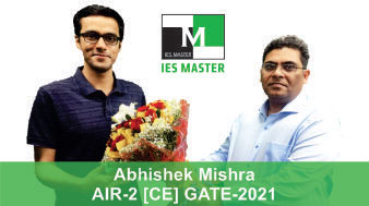 Abhishek-Mishra-GATE-2021-Topper-AIR2-CE