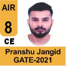 Pranshu-Jangid-GATE-2021-Topper-AIR8-CE