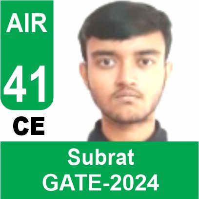 GATE-2024-Civil-Engineering-AIR-41-CE