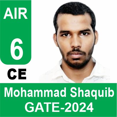 GATE-2024-Civil-Engineering-AIR-6-CE