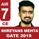 AIR7GATE-2019-Topper-Shreyans-Mehta-(CE)-AIR7-IES-Mater
