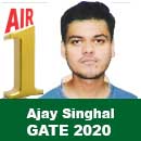 Ajay-Singhal-GATE-2020-Topper--AIR1-CE