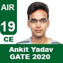 Ankit-Yadav--GATE-2020-Topper-AIR19-CE