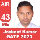 JAYKANT-KUMAR-adigaur-GATE-2020-Topper-AIR43-ME