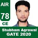 Shubham-Agrawal-GATE-2020-Topper-AIR78-CE