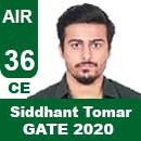 Siddhant-Tomar-GATE-2020-Topper-AIR36-CE